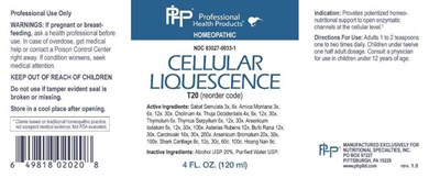 Cellular  Liquescence (Nspc0042 Cellular Liquescence)